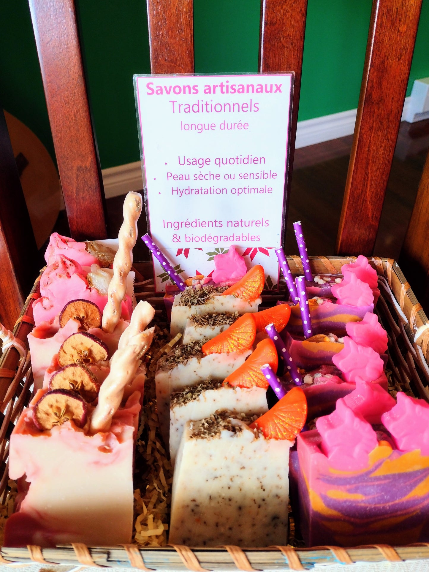 Ensemble de 4 savons rituels haut de gamme