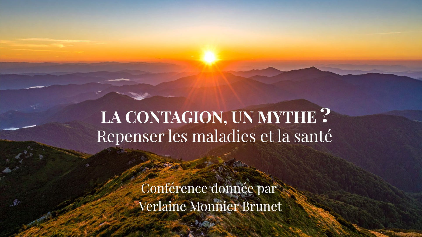 La contagion, un mythe? Conférence